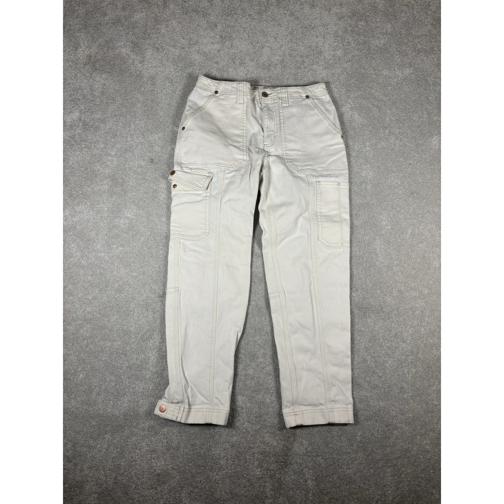 Women's DuluthFlex Fire Hose Ltd. Stovepipe Pants Cream Size 6